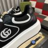 Gucci- GG -Chunky -Men's -Black -And- White- Low- Top -Sneakers. (5) Gucci GG Chunky Men's Black And White Low Top Sneakers.