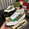 Gucci Re-Web sneaker in Original GG canvas.