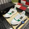 Gucci Re-Web sneaker in Original GG canvas.