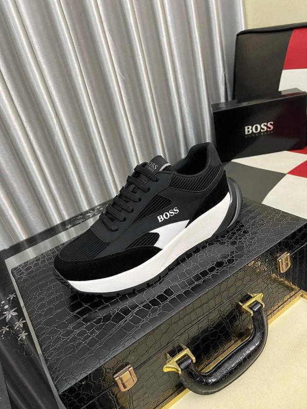Hugo Boss sneakers Black dean Runner model.
