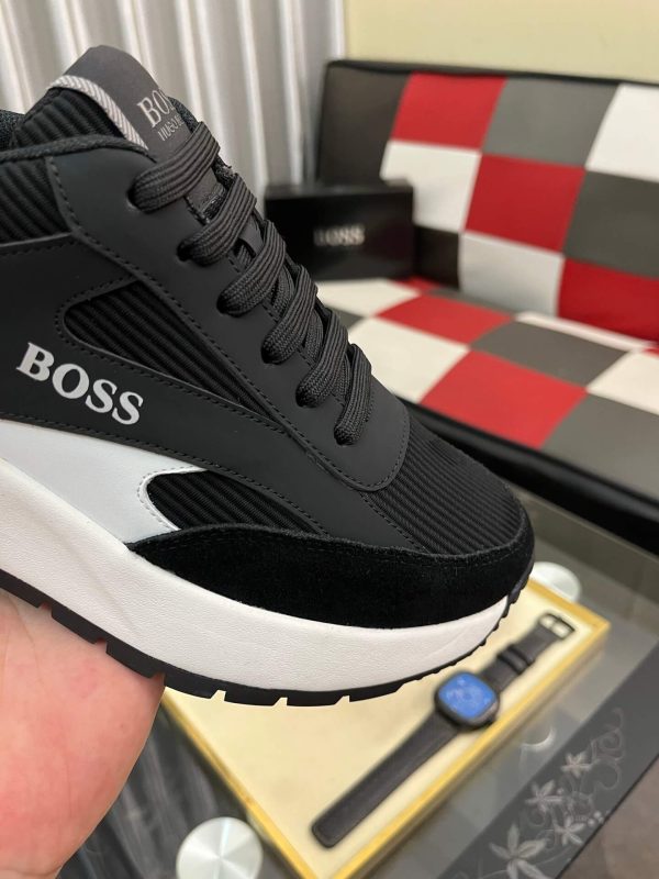 Hugo Boss sneakers Black dean Runner model.
