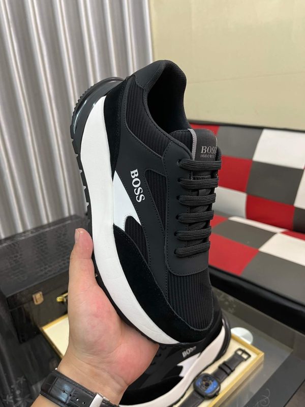 Hugo Boss sneakers Black dean Runner model.