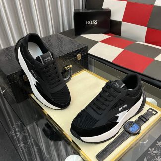 Hugo Boss sneakers Black dean Runner model.