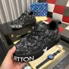 Louis- Vuitton -Black- Skate -Sneakers (6) Louis Vuitton Black Skate Sneakers