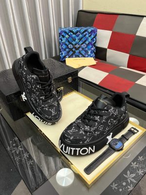 Louis Vuitton Black Skate Sneakers