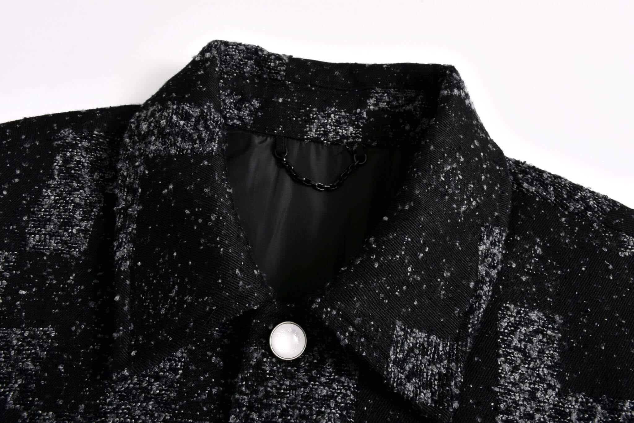 Louis Vuitton Checkerboard Jacket - Suede Sleeves 5 Louis Vuitton Checkerboard Jacket