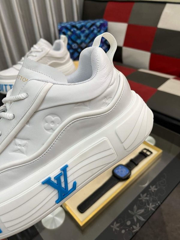 Louis -Vuitton -LV -Trainer- Sneakers. (4) Louis Vuitton LV Trainer Sneakers.