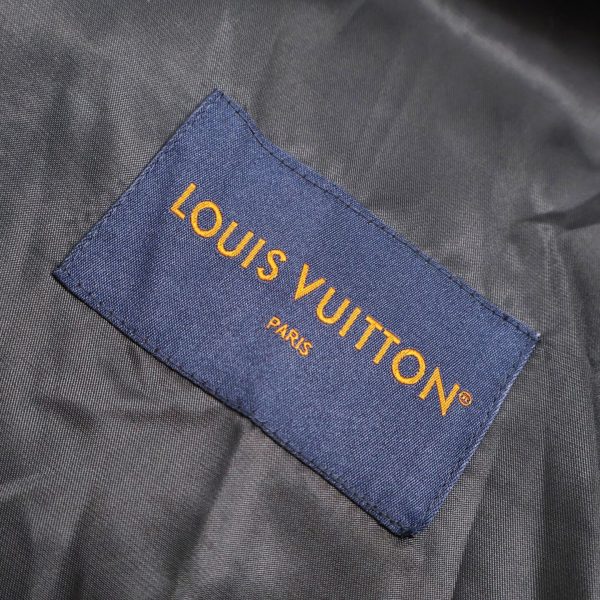 black Louis Vuitton Track Jacket