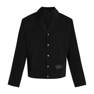 black Louis Vuitton Western Cut jacket