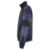 black and navy blue Louis Vuitton windbreaker