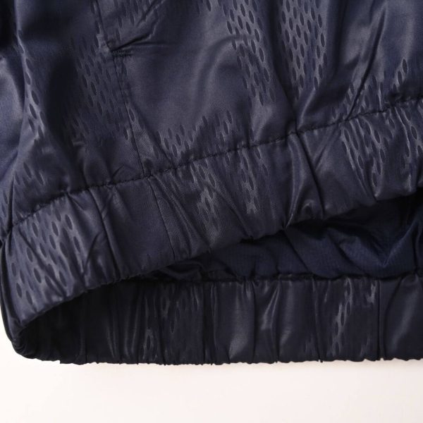 black and navy blue Louis Vuitton windbreaker