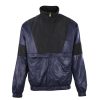 black and navy blue Louis Vuitton windbreaker