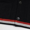 black Louis Vuitton Knitted Cotton Jacket