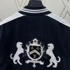 Louis Vuitton navy and white varsity jacket