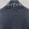 Louis Vuitton navy and white varsity jacket