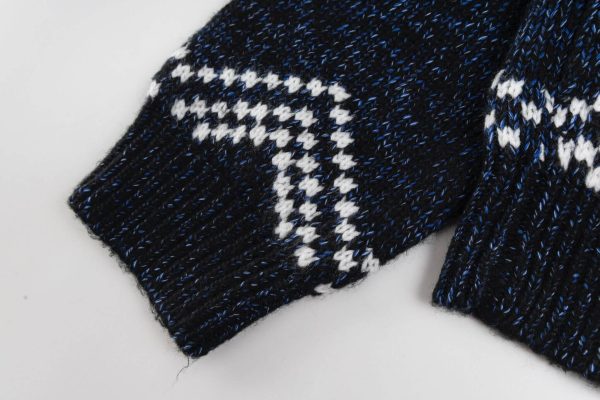 Louis Vuitton zippered knitted blouson