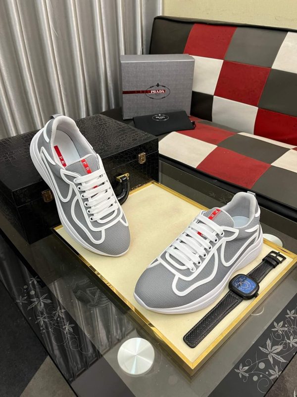 Prada bike fabric sneakers