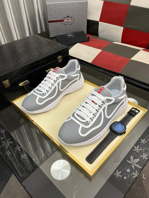 Prada bike fabric sneakers