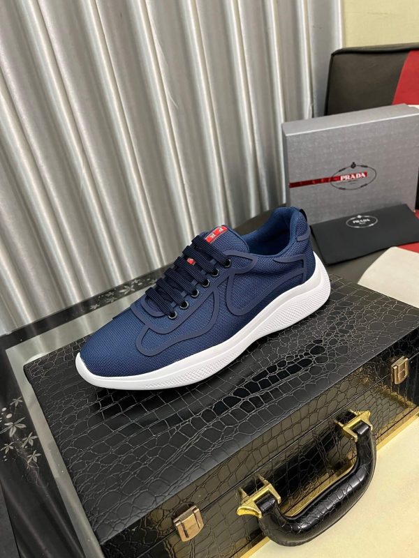 prada america's cup biker fabric sneakers