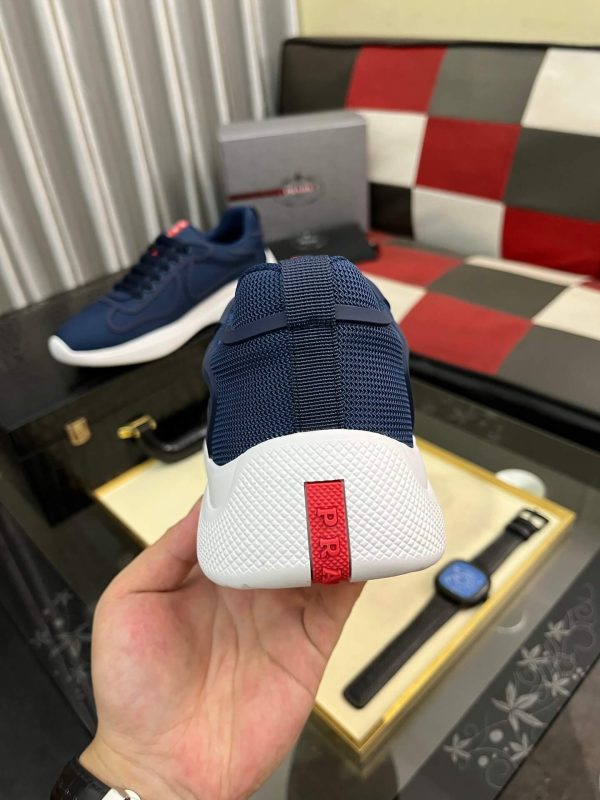 prada america's cup biker fabric sneakers