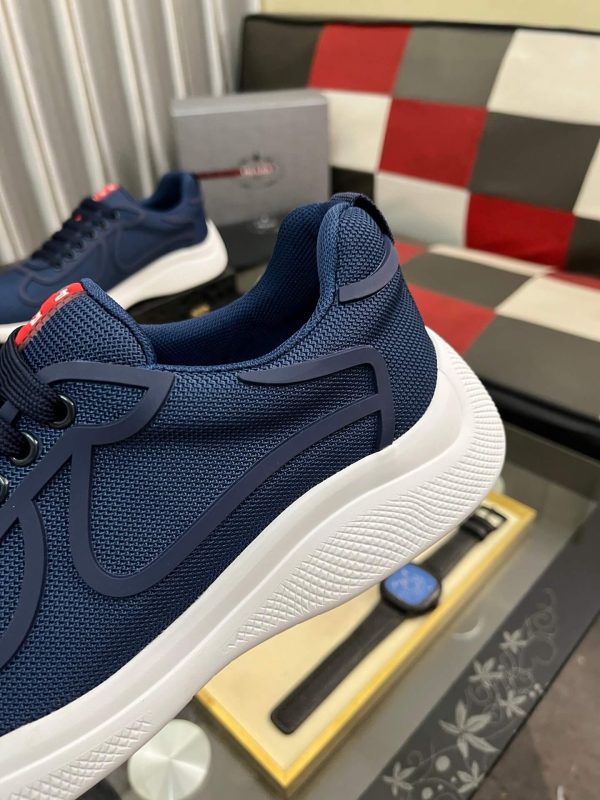 prada america's cup biker fabric sneakers