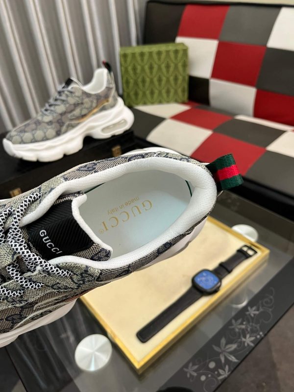 Gucci GG Rhyton sneakers.