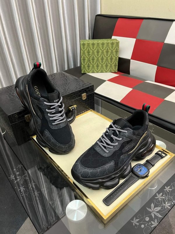 Gucci- GG -Rhyton -sneakers (8) Gucci GG Rhyton sneakers.