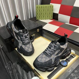 Gucci GG Rhyton sneakers.