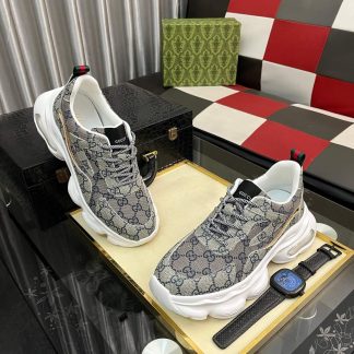 Gucci GG Rhyton sneakers.