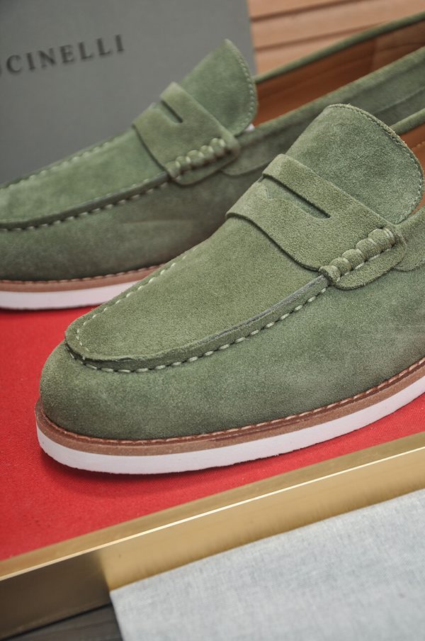 _Brunello -Cucinelli -Flex -Suede -Penny -Loafers (3) Brunello Cucinelli Flex Suede Penny Loafers