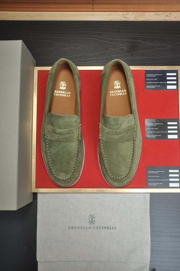 _Brunello -Cucinelli -Flex -Suede -Penny -Loafers (8) Brunello Cucinelli Flex Suede Penny Loafers