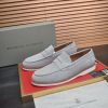Brunello Cucinelli Flex Suede Penny Loafers