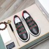 Gucci Ace Logo Strap Sneakers.