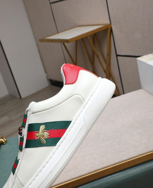 Gucci- Ace -Logo -Strap -Sneakers. (4) Gucci Ace Logo Strap Sneakers.