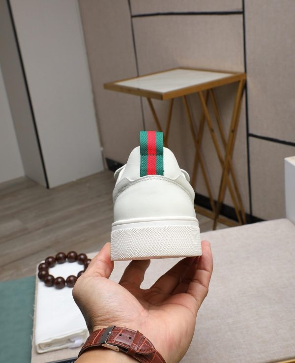 Gucci Ace Logo Strap Sneakers.