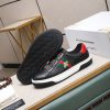 Gucci Ace Logo Strap Sneakers.