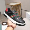 Gucci Ace Logo Strap Sneakers.