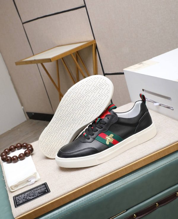 Gucci -Ace- Logo -Strap- Sneakers. (7) Gucci Ace Logo Strap Sneakers.
