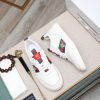 Gucci Ace Logo Strap Sneakers.