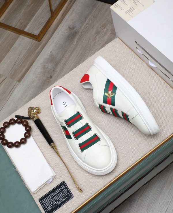 Gucci- Ace -Logo -Strap -Sneakers. (9) Gucci Ace Logo Strap Sneakers.