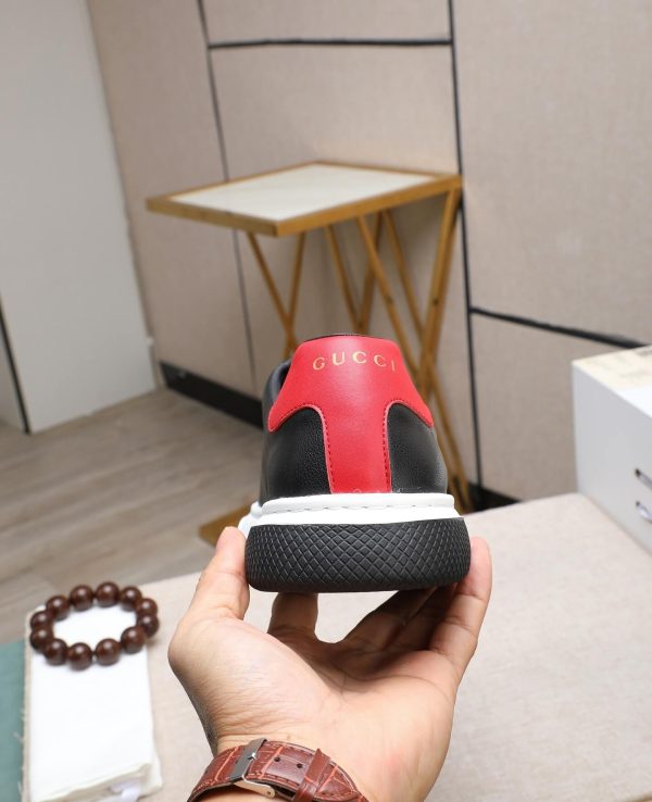 Gucci Ace Logo Strap Sneakers.