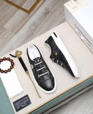Gucci- Ace -Logo -Strap -Sneakers. (9) Gucci Ace Logo Strap Sneakers.