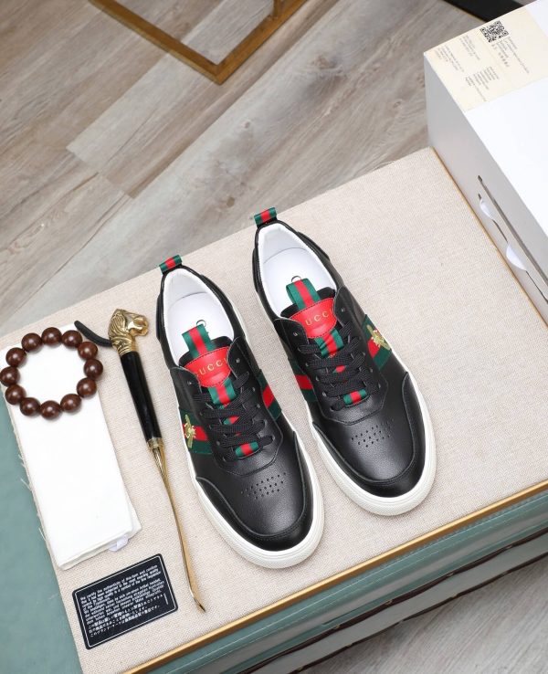 Gucci -Ace- Logo -Strap- Sneakers. (9) Gucci Ace Logo Strap Sneakers.