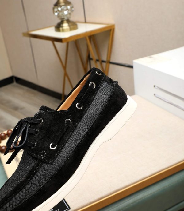 Gucci GG canvas loafers