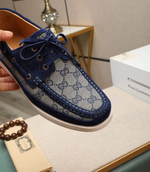 Gucci- GG -canvas -loafers (8) Gucci GG canvas loafers