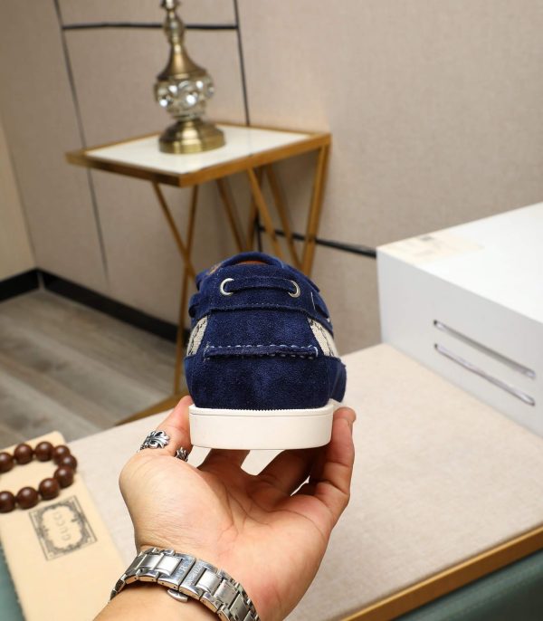 Gucci- GG -canvas -loafers (9) Gucci GG canvas loafers
