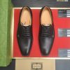Gucci black Zola plain-toe Derby