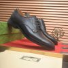 Gucci black Zola plain-toe Derby