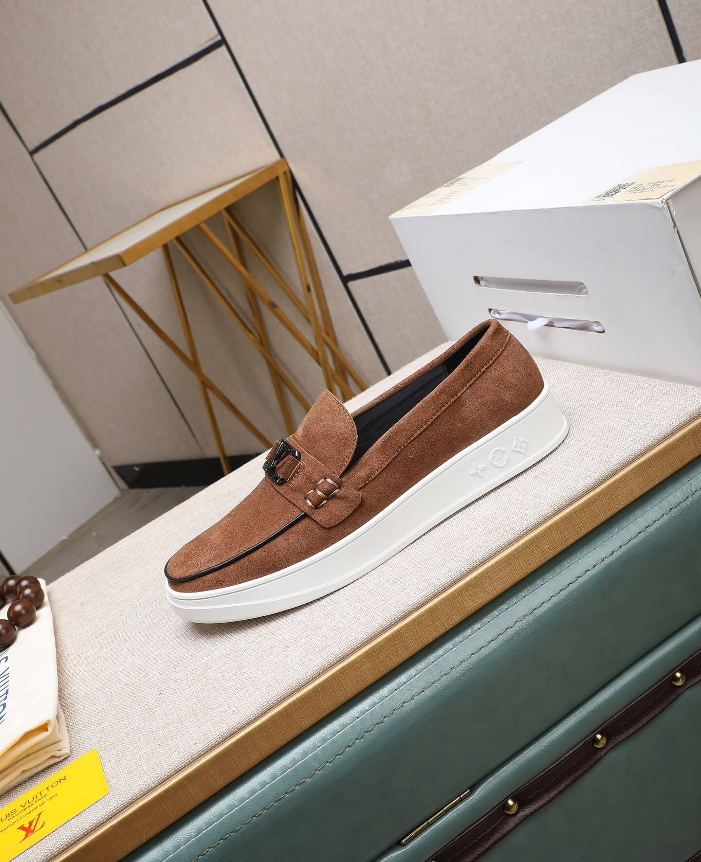 Louis - Vuitton - Loafer - Suede - Estate 6 Louis Vuitton Estate Loafers.