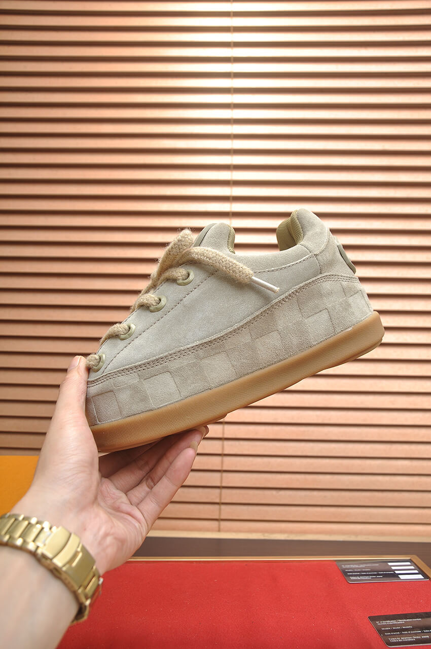 Louis Vuitton x NIGO Cozy Low-Top Sneaker Beige 8 Louis Vuitton LV Yeti Slip-On shoes